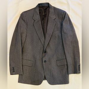 [SOLD] Limited Edition Osmun's Gray Herringbone Blazer Men's 38R